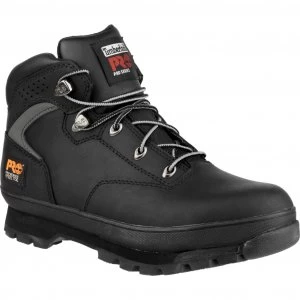 Image of Timberland Pro Mens Euro Hiker Safety Boots Black Size 7