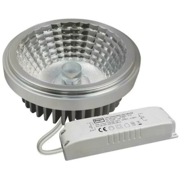 Image of Lamps LED AR111 10W Dimmable with Driver (100W Equivalent) 2700K Warm White 30° 1020lm Spotlight Downlight Bulb - Crompton