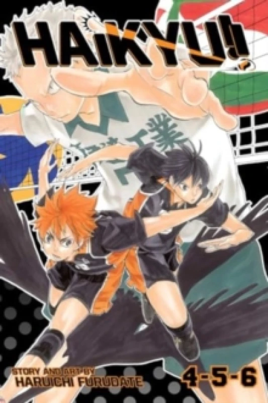 Image of Haikyu!! (3-in-1 Edition), Vol. 2 : Includes vols. 4, 5 & 6 Paperback / softback