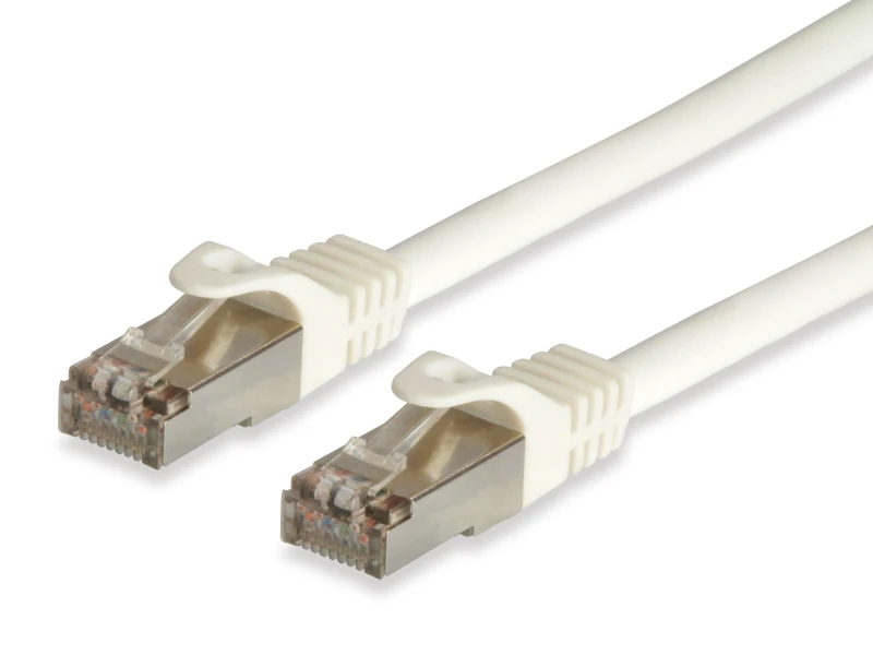 Image of Equip Cat.6A Pro S/FTP Patch Cable. 5m. White