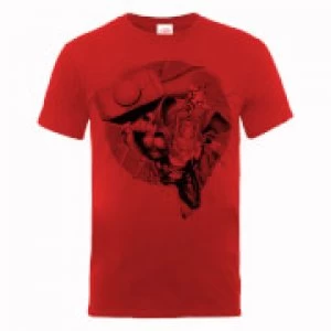 Image of Marvel Avengers Assemble Thor Monotone T-Shirt - Red - M