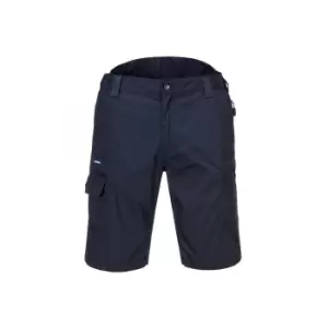 Image of Portwest Mens KX3 Ripstop Shorts (34S) (Dark Navy)