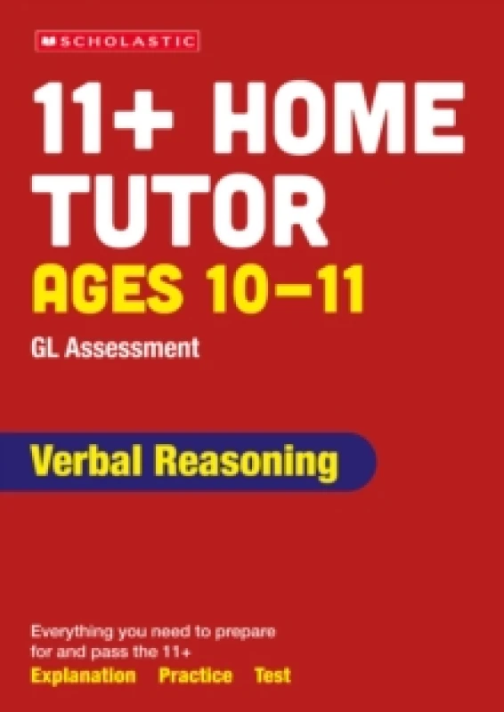 Image of 11+ GL Assessment Verbal Reasoning Home Tutor Ages 10-11 Paperback / softback