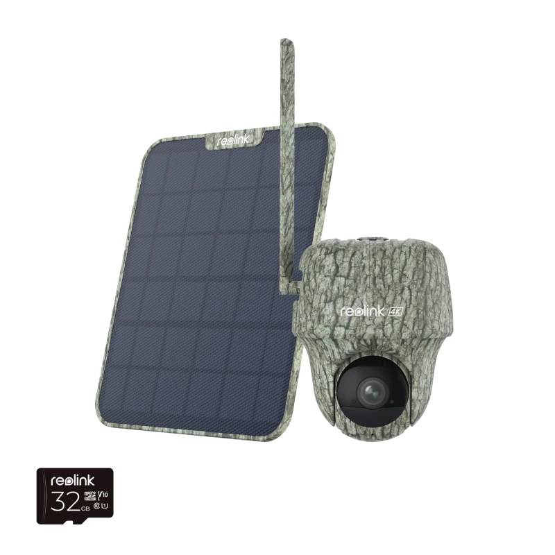 Image of Reolink Go Series G450 with Solar Panel 2 - 4K 4G LTE PT Wildlife Cam.