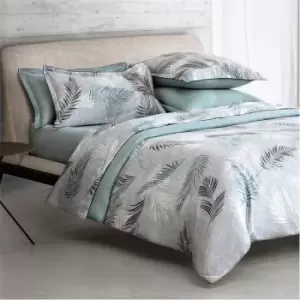 Image of Boss Ryad Fitted Sheet - Grey