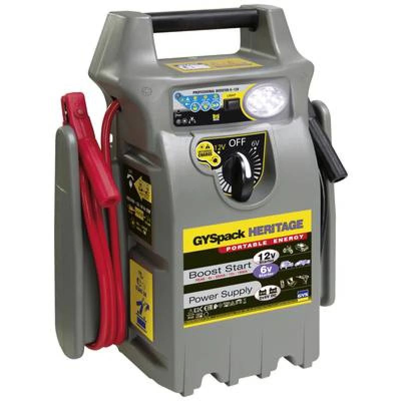 Image of GYS GYS Quick start system Gyspack Heritage 025844 Jump start current (12 V)=450 A 230 V transformer, Polarity and circuit protection 025844