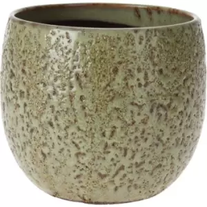 Image of Pro-Gardens Green Cmc Flower Pot33 - Green