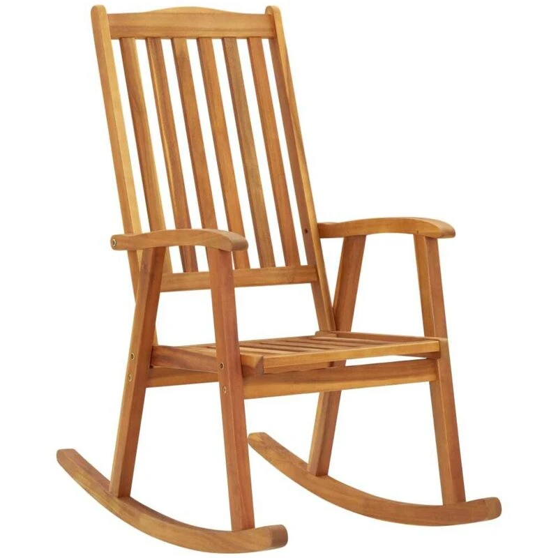 Image of VIDAXL Rocking Chair Solid Acacia Wood Vidaxl 8720286113639