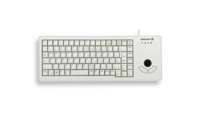 Image of Cherry CHERRY XS Trackball keyboard Universal USB QWERTY US English Grey G84-5400LUMEU-0