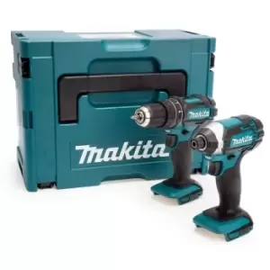 Image of Makita DLX2131ZJ 18V LXT DHP482z Combi Drill & DTD152z Impact Driver in Makpac C