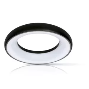 Image of Phoebe LED Downlight 25W Warm White Polo 120° Black Ceiling Mounted