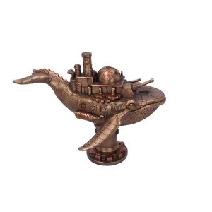 Image of Steampunk Marine Machine Figurine