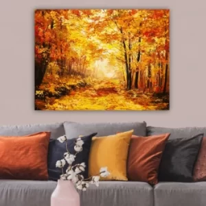 Image of 195401324_70100 Multicolor Decorative Canvas Painting