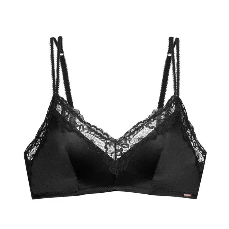 Image of Dorina Origins Non-Padded Bralette Black female S
