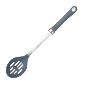 Image of KitchenCraft Professional Nylon Slotted Spoon with Soft Grip Handle 35 cm