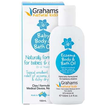 Image of Grahams Natural Baby Eczema Body & Bath Oil