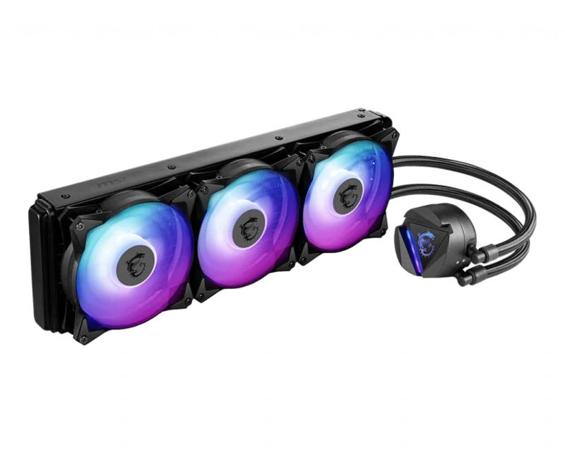 Image of MSI MAG CoreLiquid 360R V2 ARGB Performance Intel AMD Liquid AIO CPU Cooler - 360mm