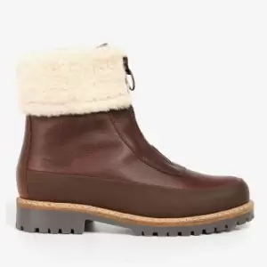 Image of Barbour Womens Rowen Leather Boots - UK 5