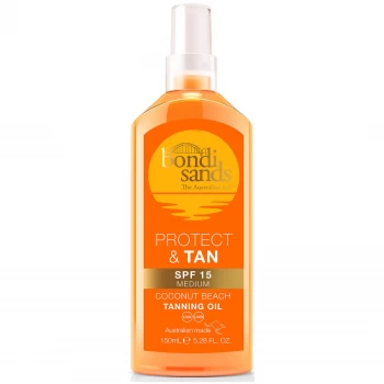 Image of Bondi Sands Protect Tan Tanning Oil SPF 15