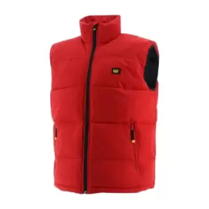 Image of Caterpillar Mens Arctic Zone Vest (S) (Hot Red)