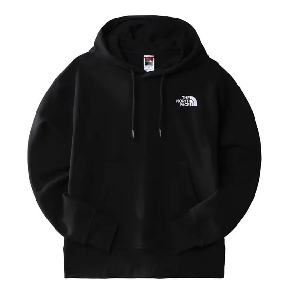 Image of The North Face W Essential Hoodie White Dune - Black 16