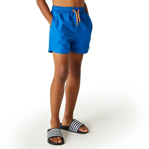 Image of Regatta Boys Skander III Swim Shorts 15-16 Years Oxford Blue RKM037B-15-15