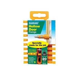 Image of Plasplugs SDR556 Hollow Door Fixings (20)