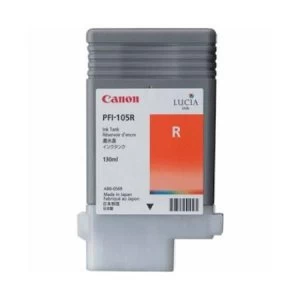 Image of Canon PFI105 Red Ink Cartridge