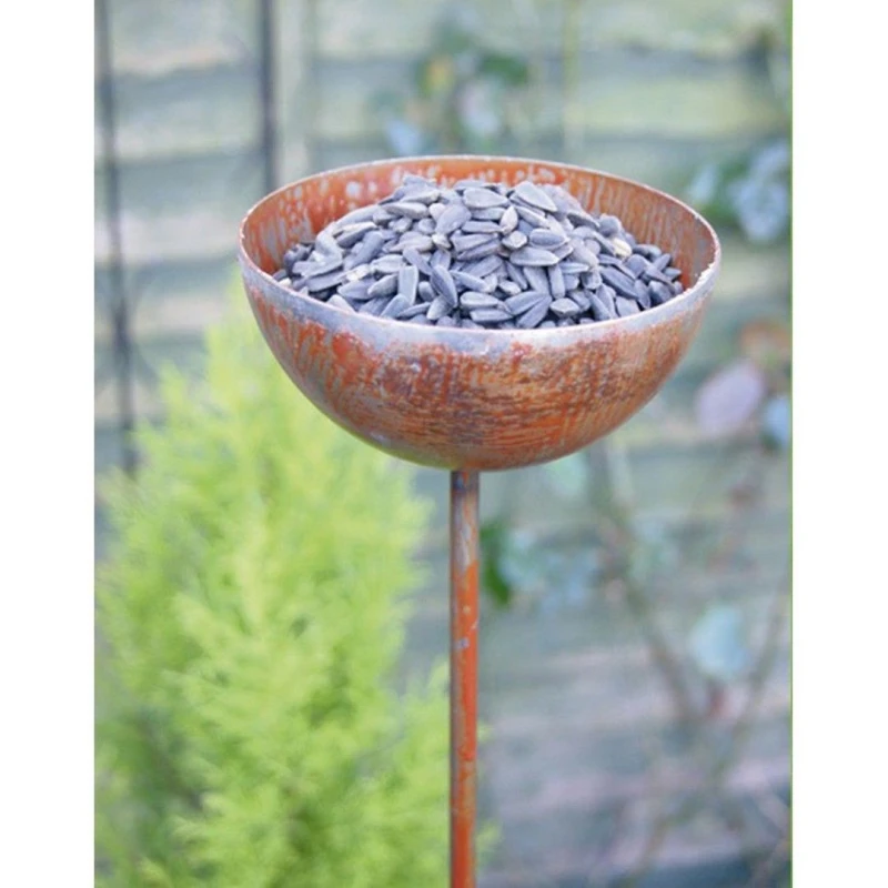 Image of Poppy Forge Bowl Plant Pin 4ft (BM/RtR) (Pack of 3) - Steel - H120cm in Brown Brown Unisex