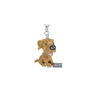 Image of Little Paws Key Ring Labrador Yellow