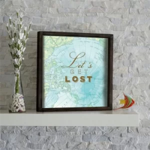 Image of KZM571 Multicolor Decorative Framed MDF Painting