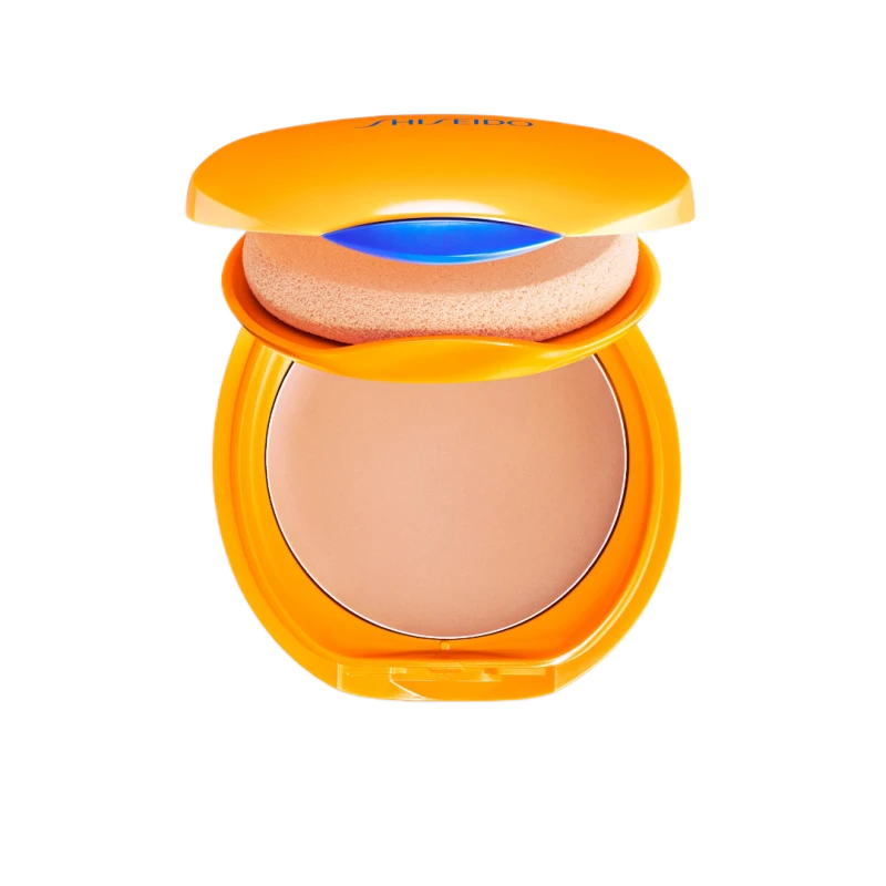 Image of Shiseido Expert Sun Protector Tanning Compact Foundation SPF10 tinted primer refillable shade Natural 12 g