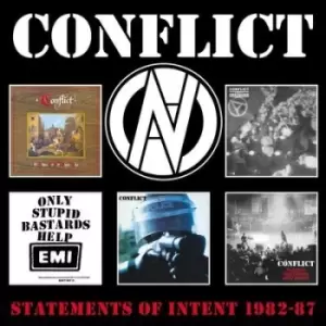 Image of Conflict - Statements of Intent 1982-1987 CD Album - Used