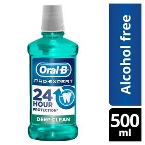 Image of Oral-B Pro Expert Deep Clean Mouth Rinse 500ml