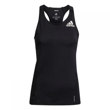 Image of adidas Adizero Primeblue Tank Top Womens - Black / White