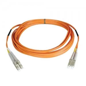 Image of Tripp Lite Duplex Multimode 62.5 125 Fiber Patch Cable LC LC 2M