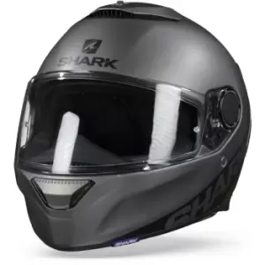 Image of Shark Spartan 1.2 Blank Anthracite Matt AMA L
