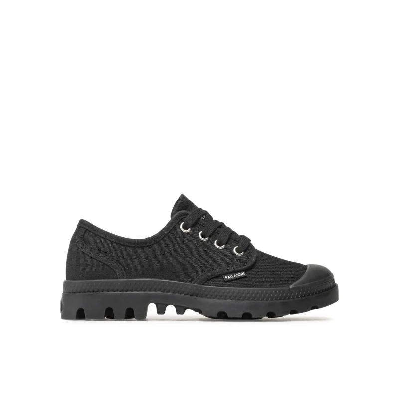 Image of Palladium Womens canvas Trainers Palladium Pampa Oxford Noir Female 41