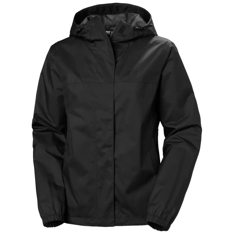 Image of Helly Hansen Womens hooded waterproof jacket Helly Hansen Vancouver Noir Female M