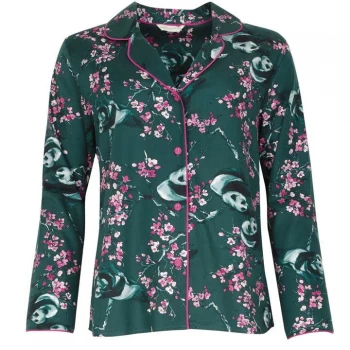 Image of Cyberjammies Printed Long Sleeve Pyjama Set - Panda Blue