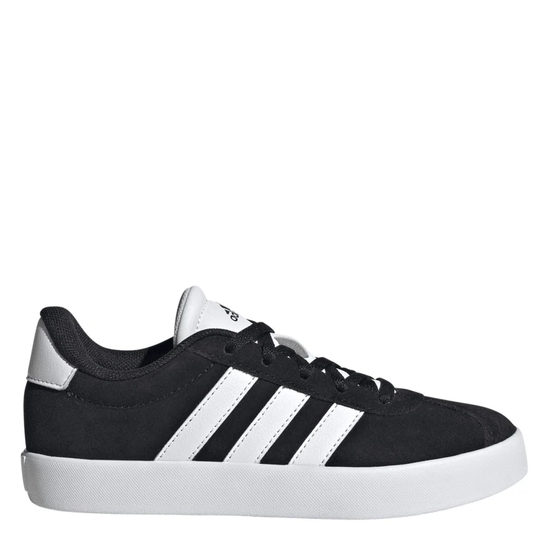 Image of adidas VL Court 3.0 Shoes Junior Boys Black/White male 5.5 (38.7)