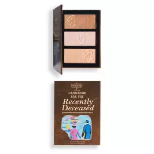 Image of Beetlejuice x Makeup Revolution Recently Deceased Highlighter Palette