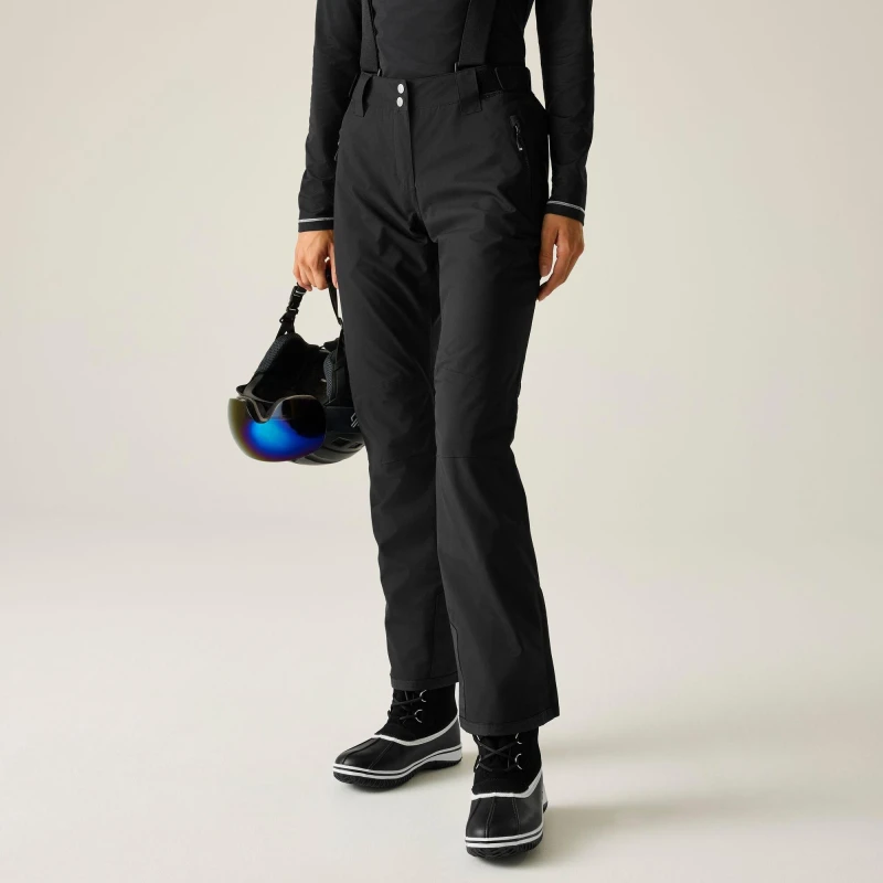 Image of Dare 2b Womens waterproof ski trousers Dare 2B Diminish Noir Female 36 DWW509R-800