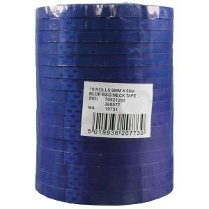 Image of Polypropylene Tape 9mmx66m Blue Pack of 16 70521253