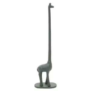 Image of Interiors By Ph Giraffe Toilet Roll Holder - Grey