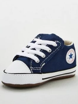 Image of Converse Chuck Taylor All Star Mid Cribster Canvas Trainer - Navy White