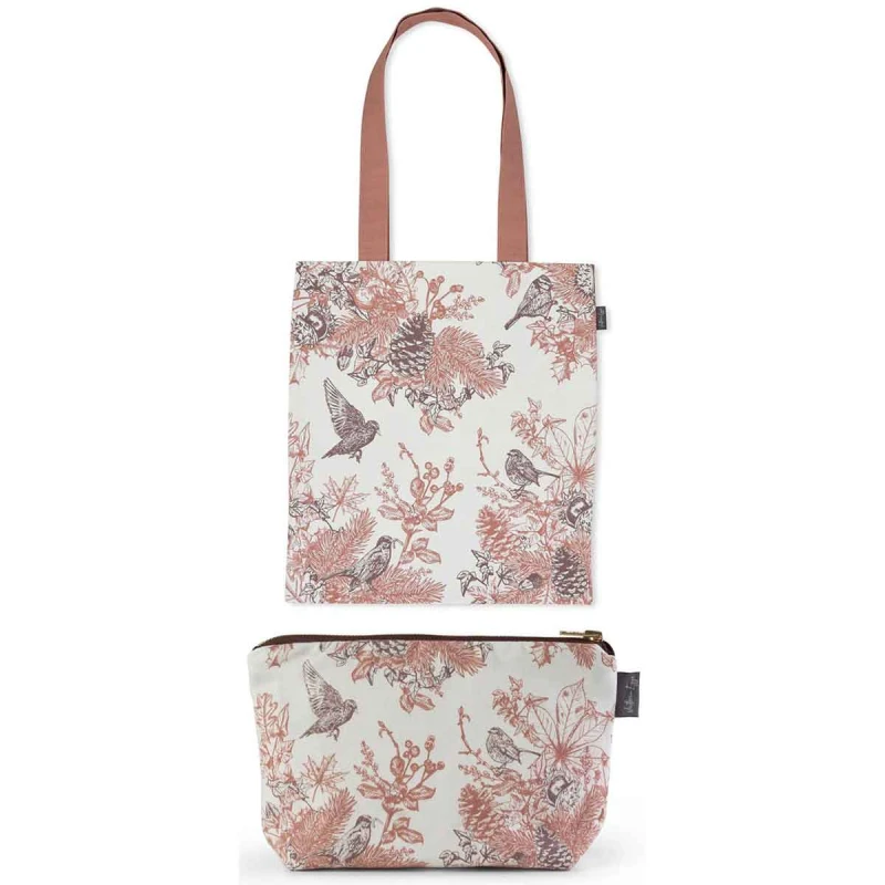 Image of VICTORIA EggS Autumn Garden Canvas Bag & Cosmetic Bag Multi unisex