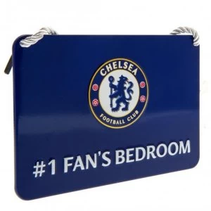Image of Chelsea FC Bedroom Sign No1 Fan