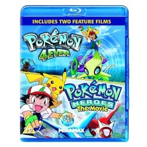 Image of Pokemon Forever & Pokemon Heroes Bluray