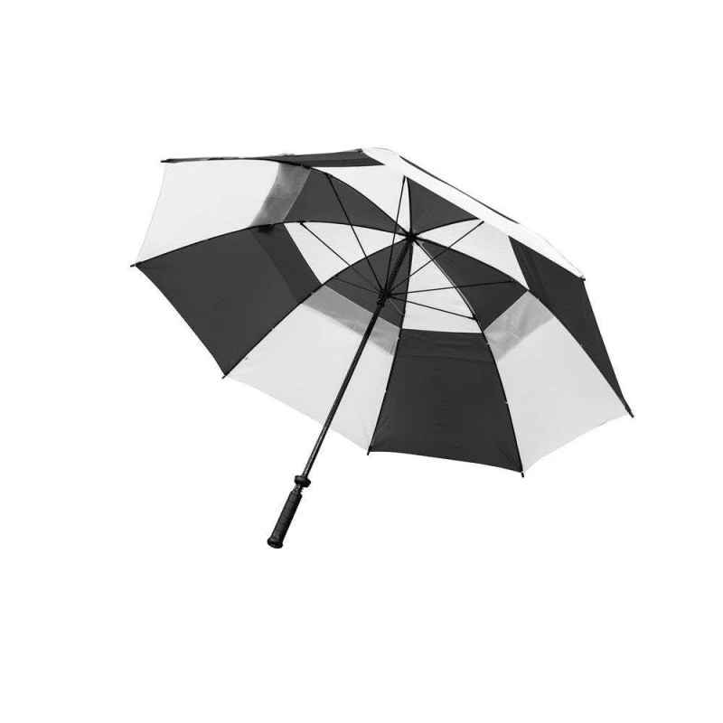 Image of Longridge Longridge 60 Dual Canopy Umbrella Black And White unisex One size